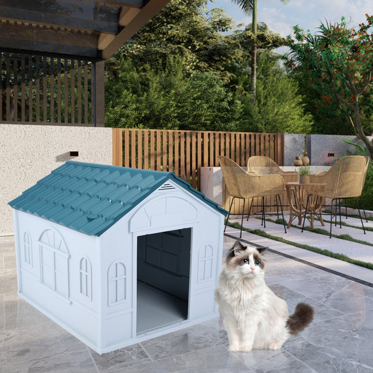 Wayfair outdoor deals dog kennel